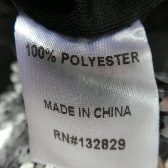 Superdown Sequin Crop Top Plunging V Neckline Square Cutout Back Disco Ball M - Picture 8 of 10